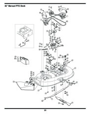 MTD 600 Series Automatic Lawn Tractor Lawn Mower Parts List page 20