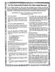 Toro 44520 Debris Blower 2613 Owners Manual, 1999 page 16