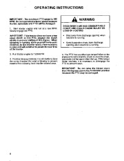 Toro 44520 Debris Blower 2613 Owners Manual, 1999 page 8