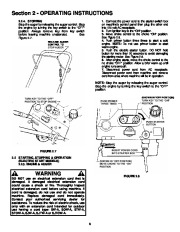 Simplicity 3190M 3190E 1694382 1694383 Snow Blower Owners Manual page 8