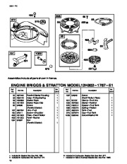 Toro 20022, 20023, 20025, 20027, 20029, 20061 Toro Recycler Mower, R-21S Parts Catalog, 1999 page 16