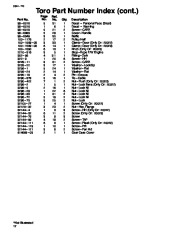 Toro 20022, 20023, 20025, 20027, 20029, 20061 Toro Recycler Mower, R-21S Parts Catalog, 1999 page 20