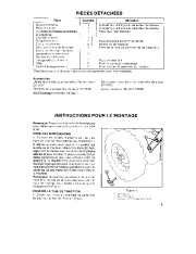 Toro 38035 3521 Snowthrower Instructions de Préparation, 1987 page 5