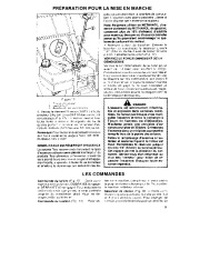 Toro 38035 3521 Snowthrower Instructions de Préparation, 1987 page 9