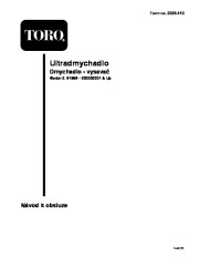 Toro 51569 Ultra 350 Blower Instrukcja Obsługi, 2002, 2003, 2004, 2005 page 1