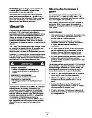 Toro 20046 Toro Super Recycler Mower, SR-21OSK Manuel des Propriétaires, 2001 page 3