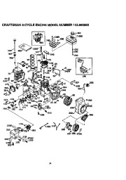 Craftsman 536.886140 Craftsman 22-Inch Snow Thrower Owners Manual page 34