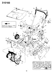 MTD Yard Man 310183 310193 Snow Blower Owners Manual page 12