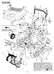 MTD Yard Man 310183 310193 Snow Blower Owners Manual page 14