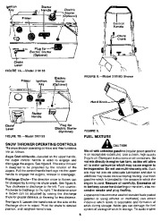 MTD Yard Man 310183 310193 Snow Blower Owners Manual page 6