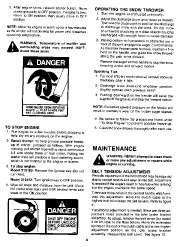 MTD Yard Man 310183 310193 Snow Blower Owners Manual page 8