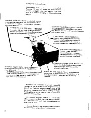 Simplicity 742 652 5 HP Two Stage Snow Blower Owners Manual page 4
