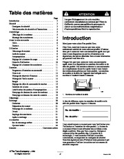 Toro 20022, 20023, 20025, 20027, 20029, 20061 Toro Recycler Mower, R-21S Manuel des Propriétaires, 1999 page 2