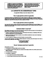 Toro 20022, 20023, 20025, 20027, 20029, 20061 Toro Recycler Mower, R-21S Manuel des Propriétaires, 1999 page 27