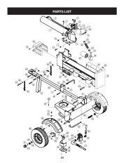 Craftsman 675 247.77640 Log Splitter Lawn Mower Owners Manual page 20