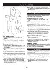 Craftsman 675 247.77640 Log Splitter Lawn Mower Owners Manual page 37