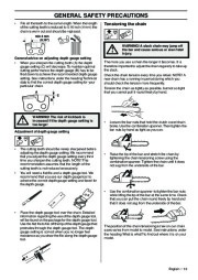 2001-2009 Husqvarna 570 576XP Chainsaw Owners Manual, 2001,2002,2003,2004,2005,2006,2007,2008,2009 page 13