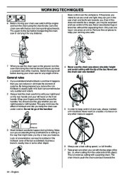 2001-2009 Husqvarna 570 576XP Chainsaw Owners Manual, 2001,2002,2003,2004,2005,2006,2007,2008,2009 page 22