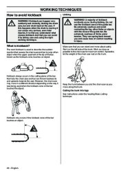 2001-2009 Husqvarna 570 576XP Chainsaw Owners Manual, 2001,2002,2003,2004,2005,2006,2007,2008,2009 page 28