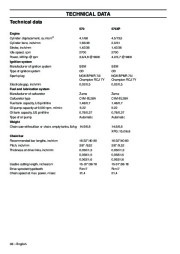 2001-2009 Husqvarna 570 576XP Chainsaw Owners Manual, 2001,2002,2003,2004,2005,2006,2007,2008,2009 page 38