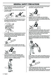 2001-2009 Husqvarna 570 576XP Chainsaw Owners Manual, 2001,2002,2003,2004,2005,2006,2007,2008,2009 page 8