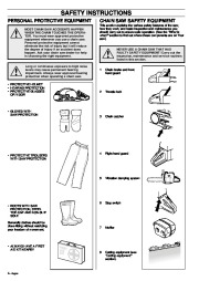 2001-2010 Husqvarna 61 268 272XP Chainsaw Owners Manual, 2001,2002,2003,2004,2005,2006,2007,2008,2009,2010 page 4