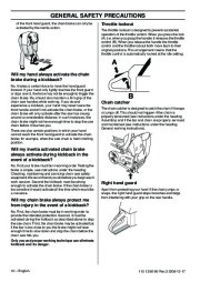 Husqvarna 435 435e 440e Chainsaw Owners Manual, 2001,2002,2003,2004,2005,2006,2007,2008,2009 page 10