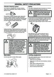 Husqvarna 435 435e 440e Chainsaw Owners Manual, 2001,2002,2003,2004,2005,2006,2007,2008,2009 page 11