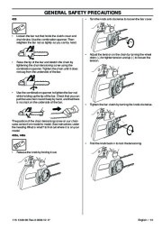 Husqvarna 435 435e 440e Chainsaw Owners Manual, 2001,2002,2003,2004,2005,2006,2007,2008,2009 page 15