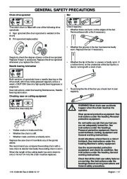 Husqvarna 435 435e 440e Chainsaw Owners Manual, 2001,2002,2003,2004,2005,2006,2007,2008,2009 page 17