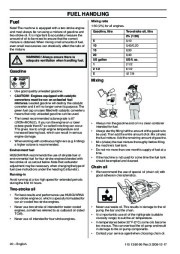 Husqvarna 435 435e 440e Chainsaw Owners Manual, 2001,2002,2003,2004,2005,2006,2007,2008,2009 page 20