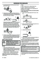 Husqvarna 435 435e 440e Chainsaw Owners Manual, 2001,2002,2003,2004,2005,2006,2007,2008,2009 page 26