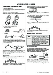 Husqvarna 435 435e 440e Chainsaw Owners Manual, 2001,2002,2003,2004,2005,2006,2007,2008,2009 page 30