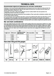 Husqvarna 435 435e 440e Chainsaw Owners Manual, 2001,2002,2003,2004,2005,2006,2007,2008,2009 page 41