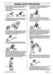 Husqvarna 435 435e 440e Chainsaw Owners Manual, 2001,2002,2003,2004,2005,2006,2007,2008,2009 page 9