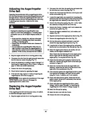 Toro 38053 824 Power Throw Snowthrower Owners Manual, 2003 page 23