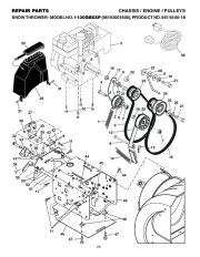Husqvarna 1130SBEXP Snow Blower Owners Manual, 2006,2007,2008,2009,2010 page 28
