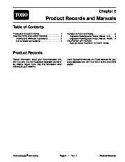 Toro 92801SL Rev I Service Manual Groundsmaster 300 Series Groundsmaster 328 D Preface Use Book page 9