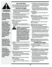 MTD White Outdoor L Style Snow Blower Owners Manual page 10