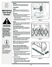 MTD White Outdoor L Style Snow Blower Owners Manual page 14