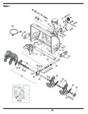 MTD White Outdoor L Style Snow Blower Owners Manual page 20