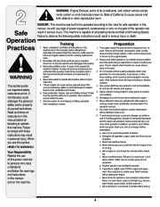 MTD White Outdoor L Style Snow Blower Owners Manual page 4