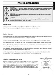 Husqvarna 316 Electric Chainsaw Owners Manual page 20