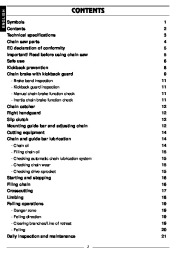 Husqvarna 316 Electric Chainsaw Owners Manual page 3