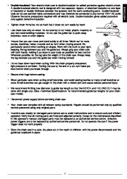 Husqvarna 316 Electric Chainsaw Owners Manual page 8
