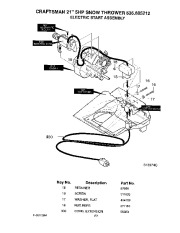 Craftsman 536.885212 Craftsman 21-Inch Snow Thrower Owners Manual page 22