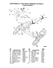 Craftsman 536.885212 Craftsman 21-Inch Snow Thrower Owners Manual page 23