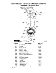 Craftsman 536.885212 Craftsman 21-Inch Snow Thrower Owners Manual page 27