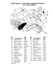 Craftsman 536.885212 Craftsman 21-Inch Snow Thrower Owners Manual page 28