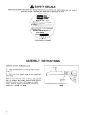 Toro 51740 Mini Blower Owners Manual, 1990, 1991, 1992 page 2